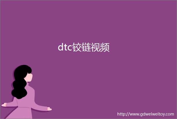 dtc铰链视频