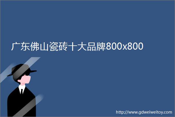 广东佛山瓷砖十大品牌800x800